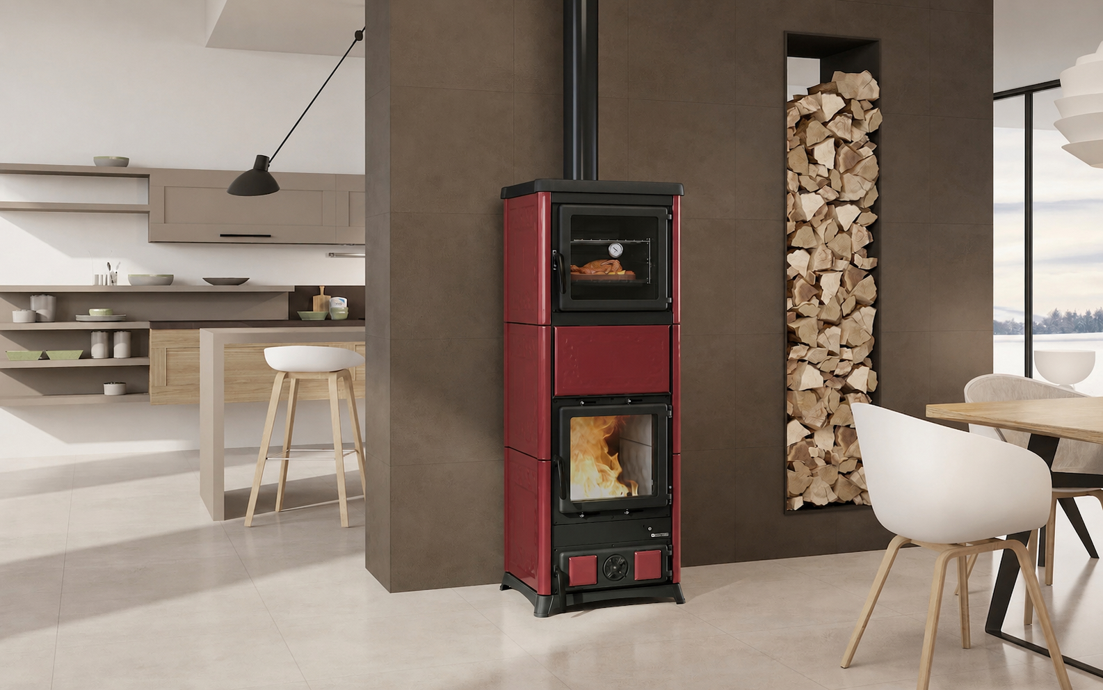 NOVA FORNO MAIOLICA – NORDICA